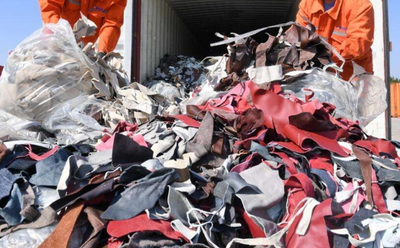 废旧衣料销毁